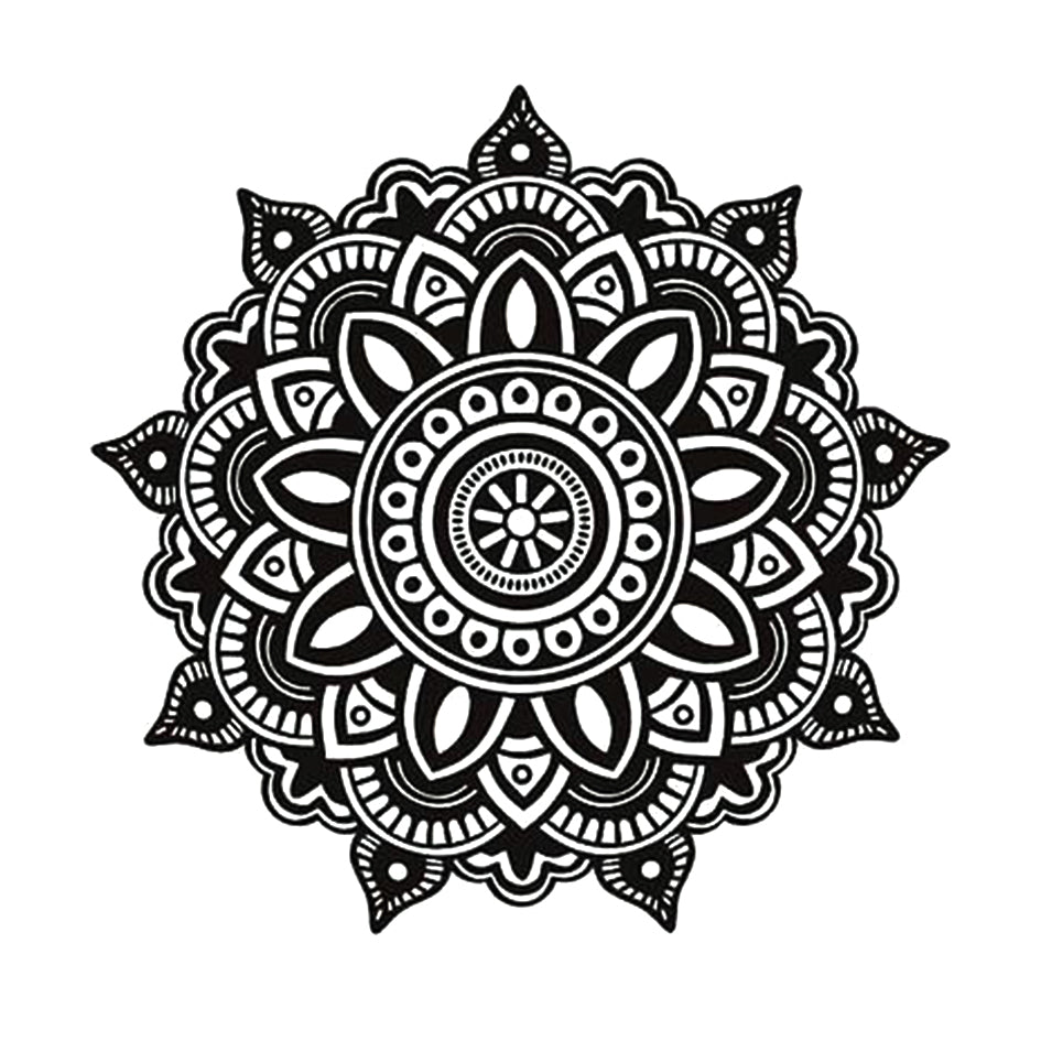 Mandala Geometric (6 Pack) | 3.15 in × 3.15 in.