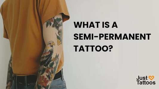 What Is a Semi-Permanent Tattoo blog by JustTattoos. An indepth blog to learn what are they who can use these tattoos and is it safe?