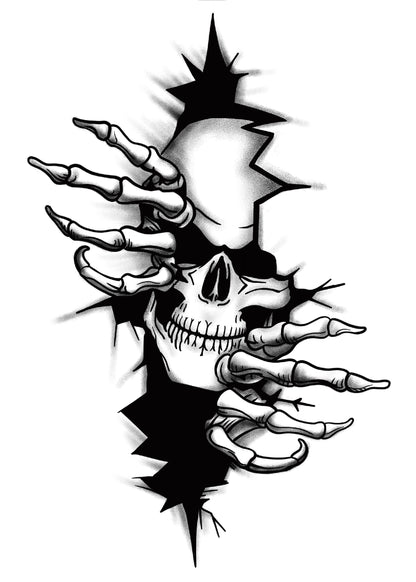 Skeleton Through the Crack