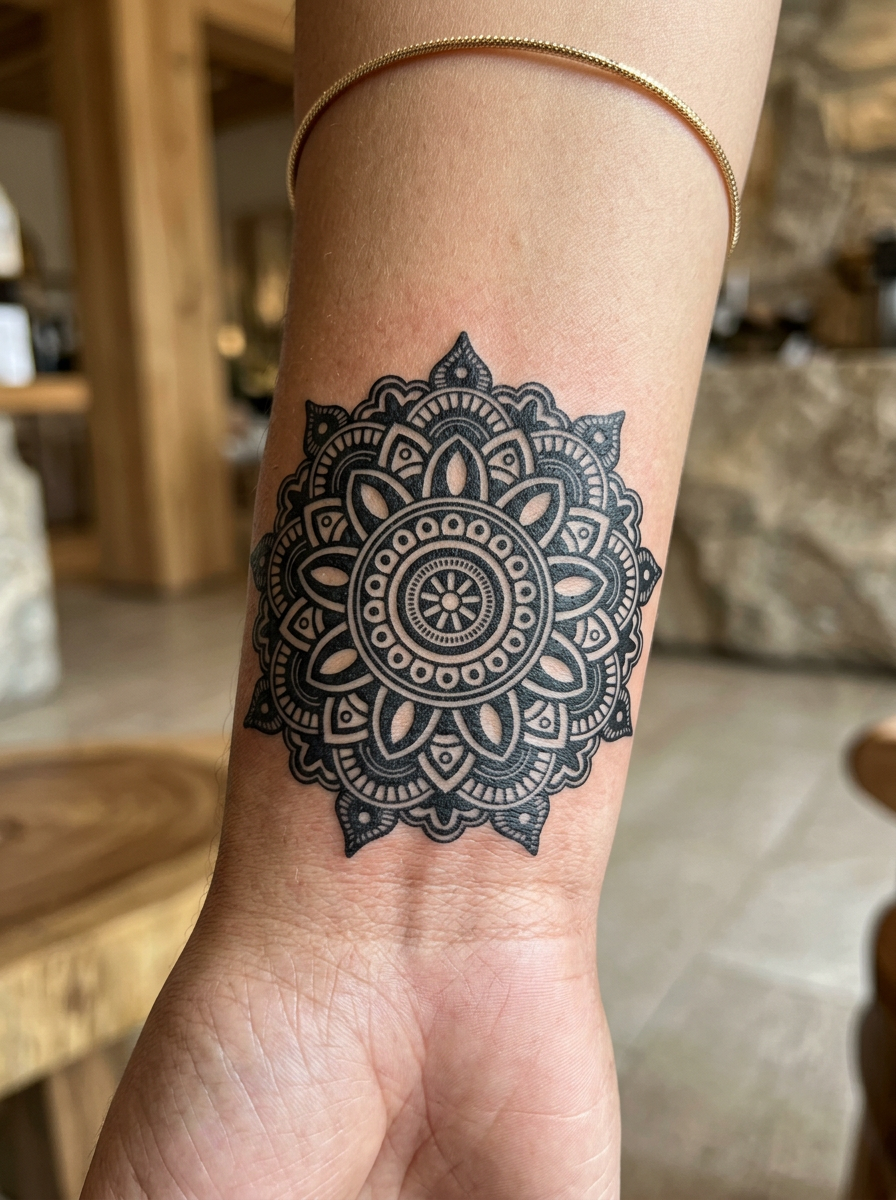 Mandala Geometric (6 Pack) | 3.15 in Ã— 3.15 in.