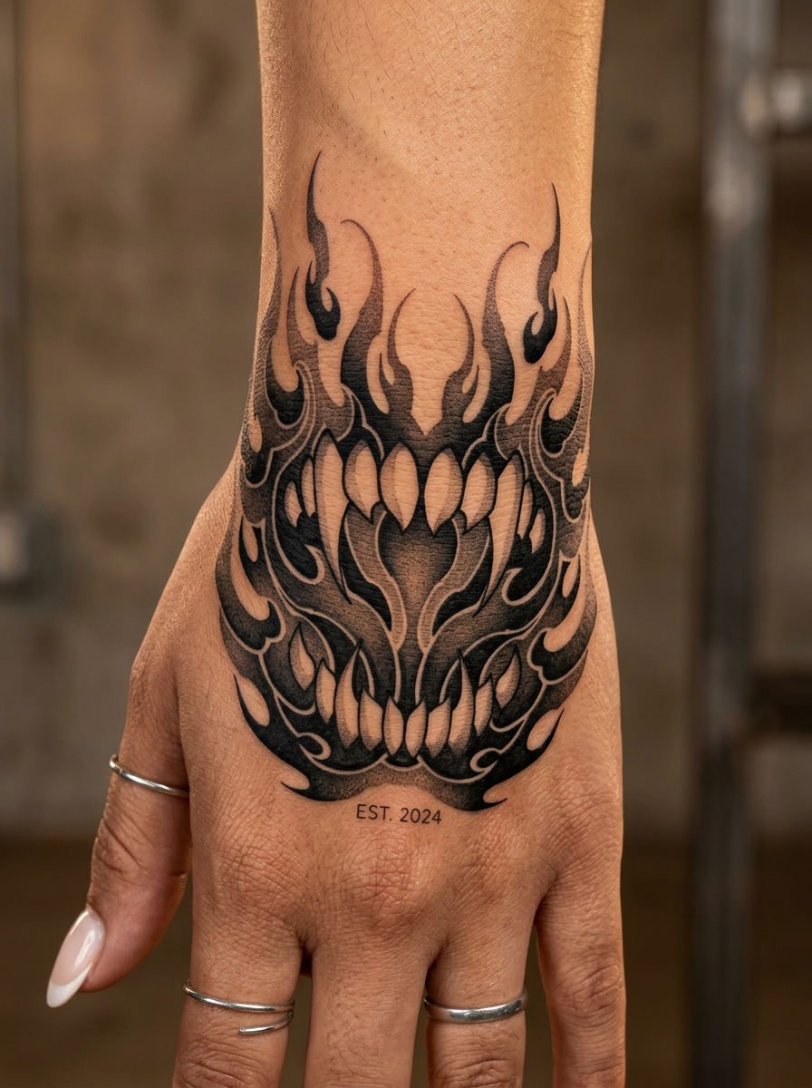 Fiery Maw (6 Pack) | 3.15 in × 3.15 in.