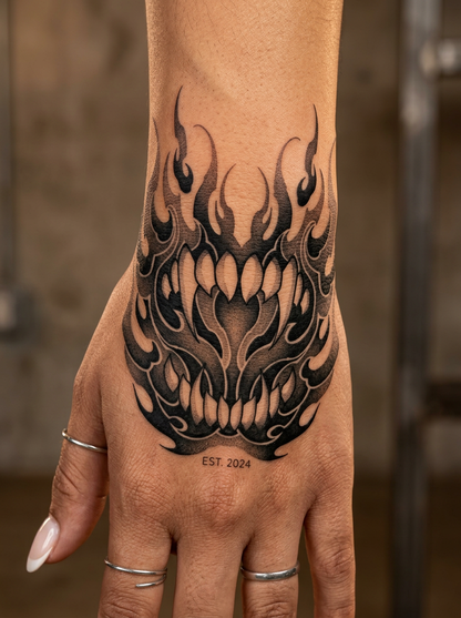 Fiery Maw (6 Pack) | 3.15 in × 3.15 in.