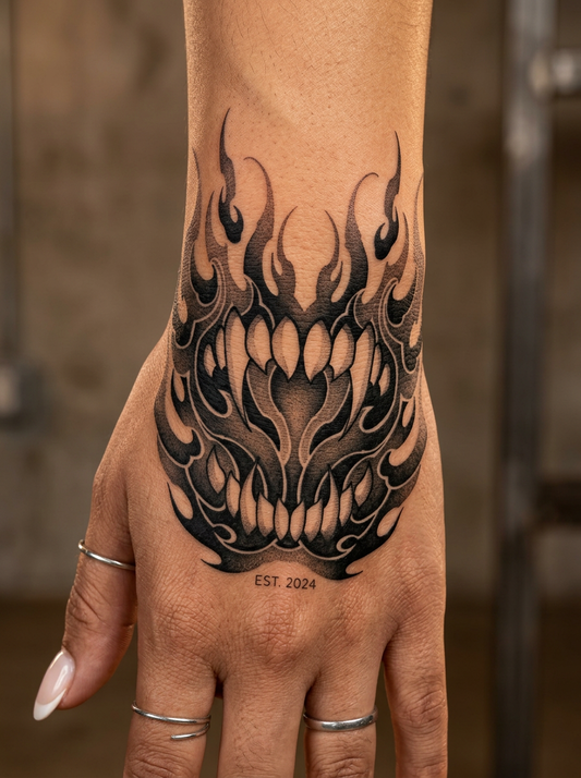 Fiery Maw (6 Pack) | 3.15 in × 3.15 in.