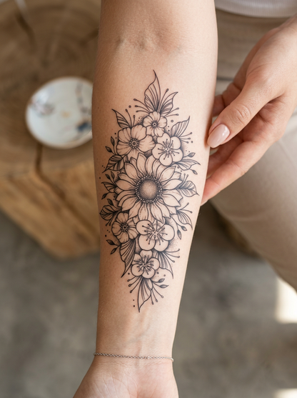 Floral Wreath Design