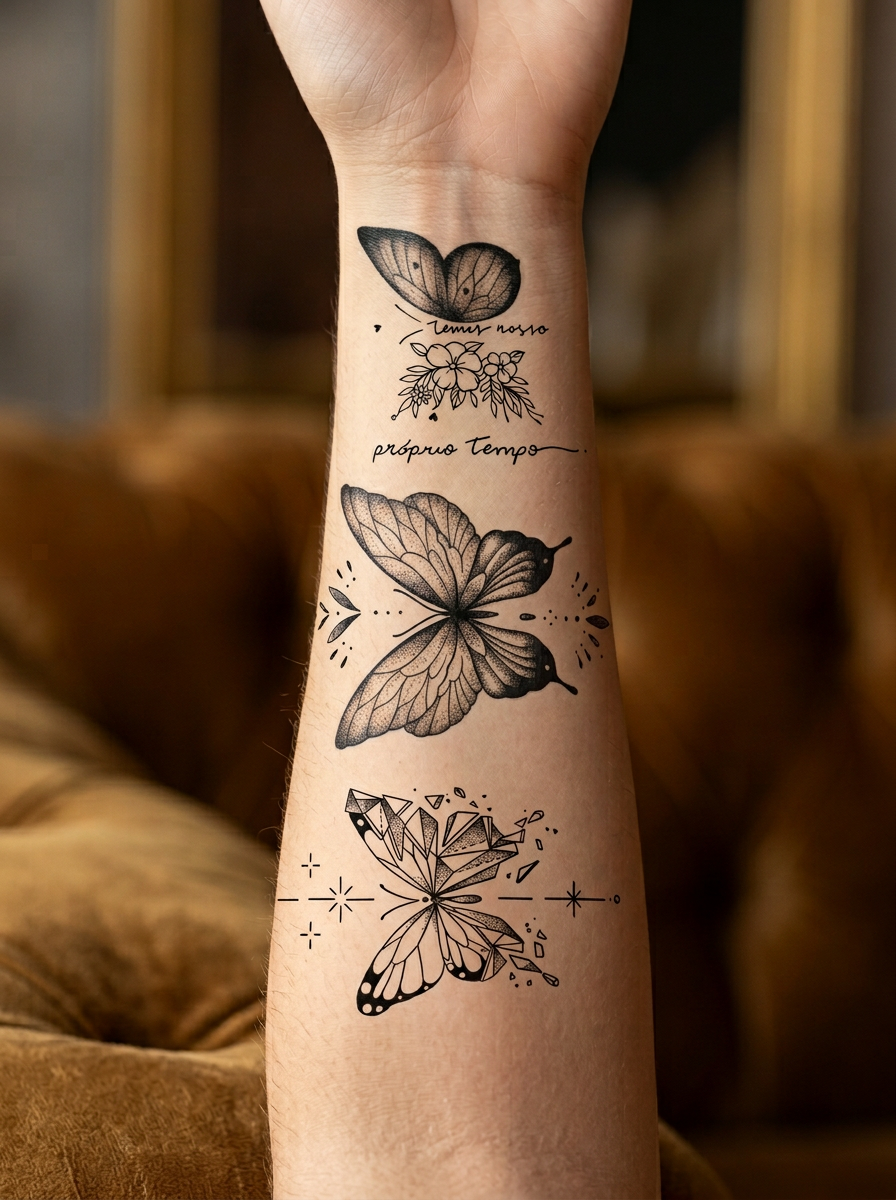 Three Forms of Butterfly