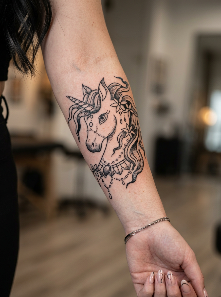 Bedazzled Unicorn (8 Pack)
