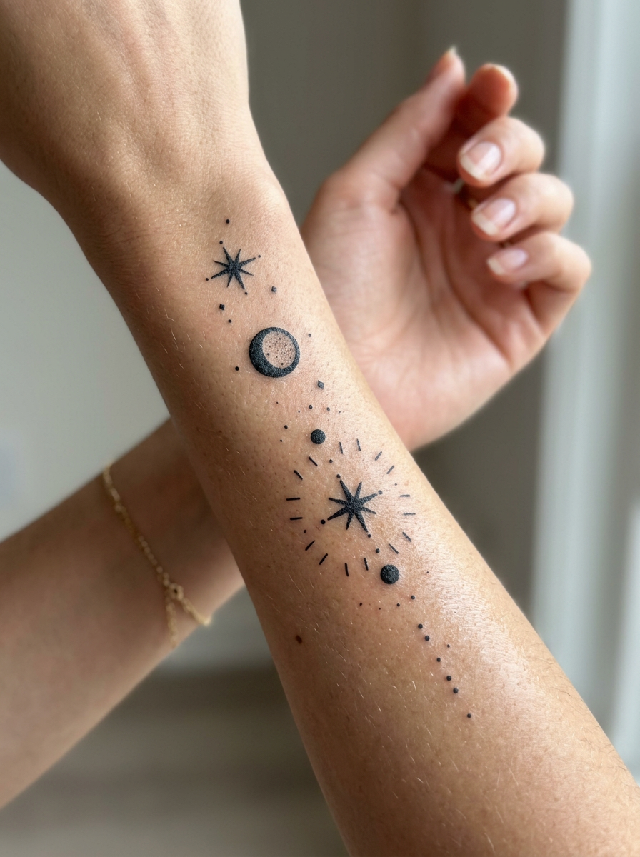 Moon Star Henna 2.75x4.75