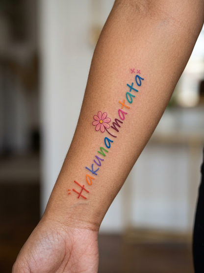 Colored Hakuna Matata