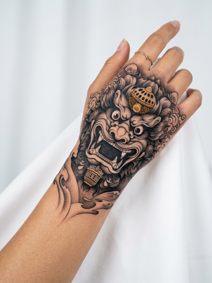 Japanese Foo Dog (Color)