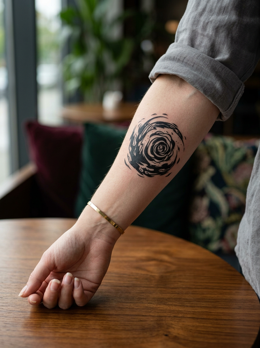 Swirl of Rose (6 Pack) | 3.15 in Ã— 3.15 in.