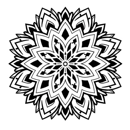 Mandala 1 (6 Pack) | 3.15 in Ã— 3.15 in.