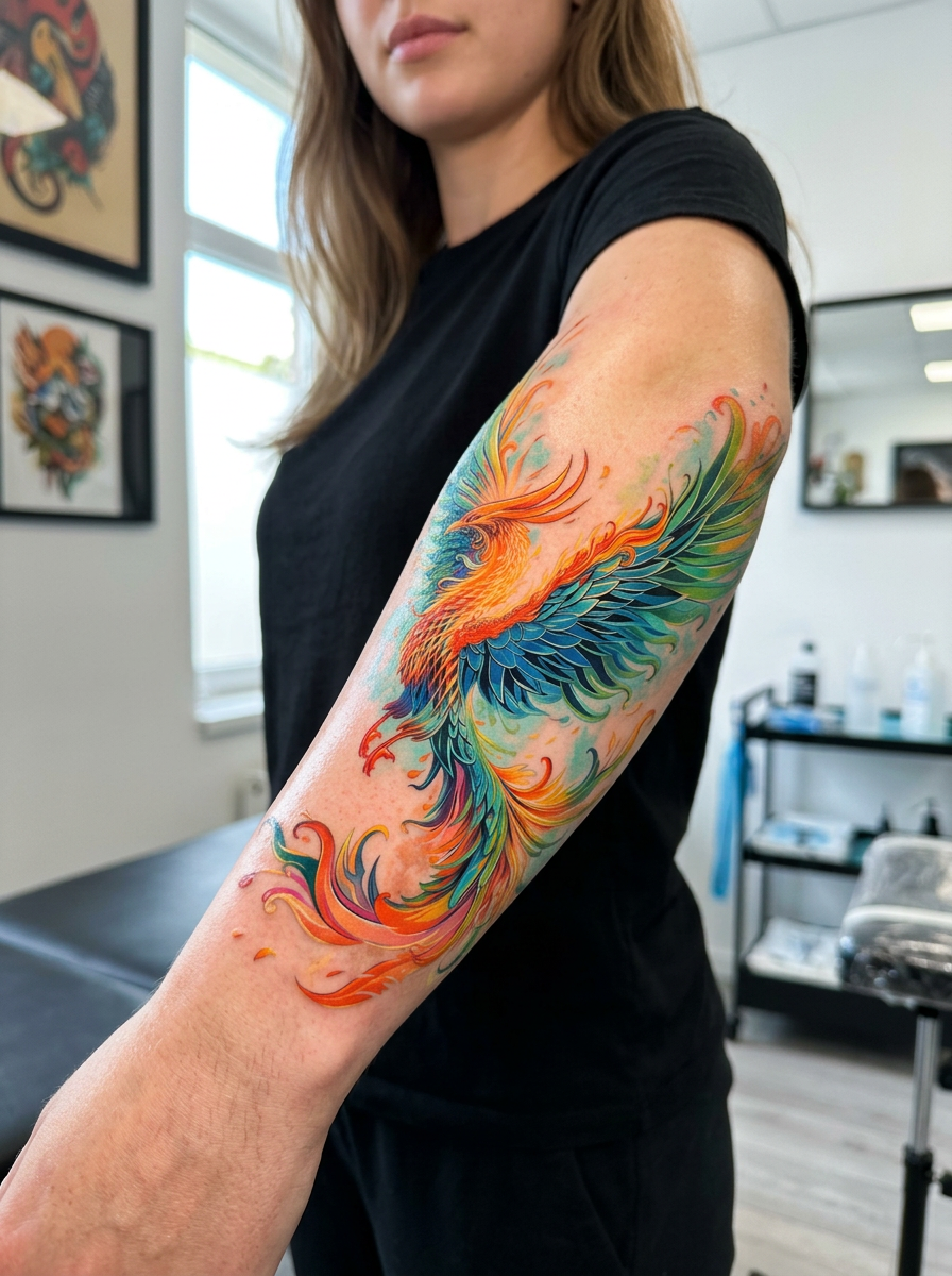Colored Phoenix