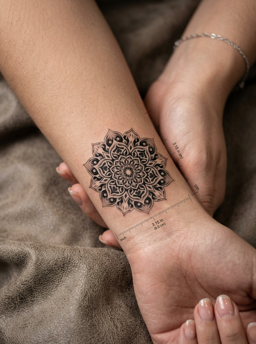 Mandala V (6 Pack) |  3.15 in Ã— 3.15 in.
