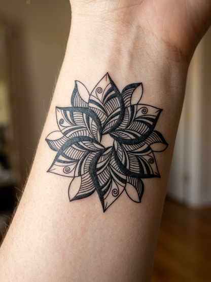 Floral Mandala Art (8 Pack)