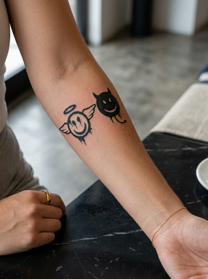 Angel & Devil Emoji