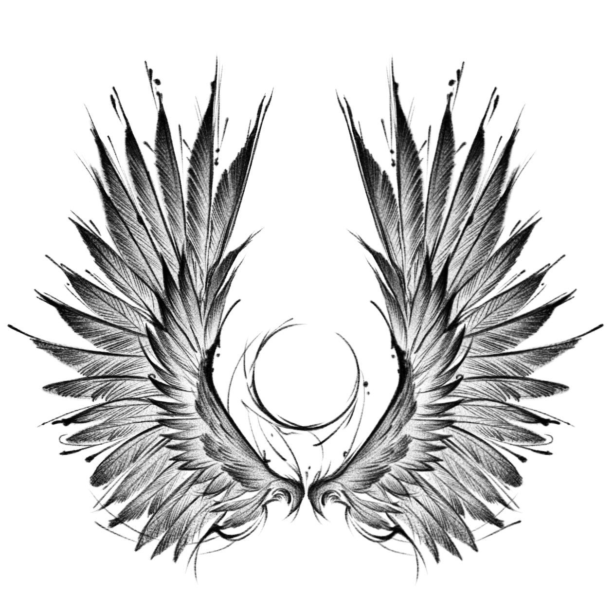 Wings of Ascension (6 Pack) | 3.15 in Ã— 3.15 in.