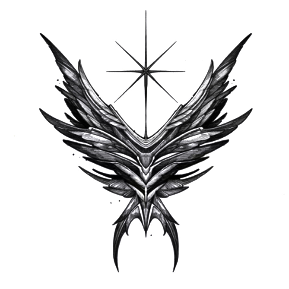 Wings of the North Star (6 Pack) | 3.15 in Ã— 3.15 in.
