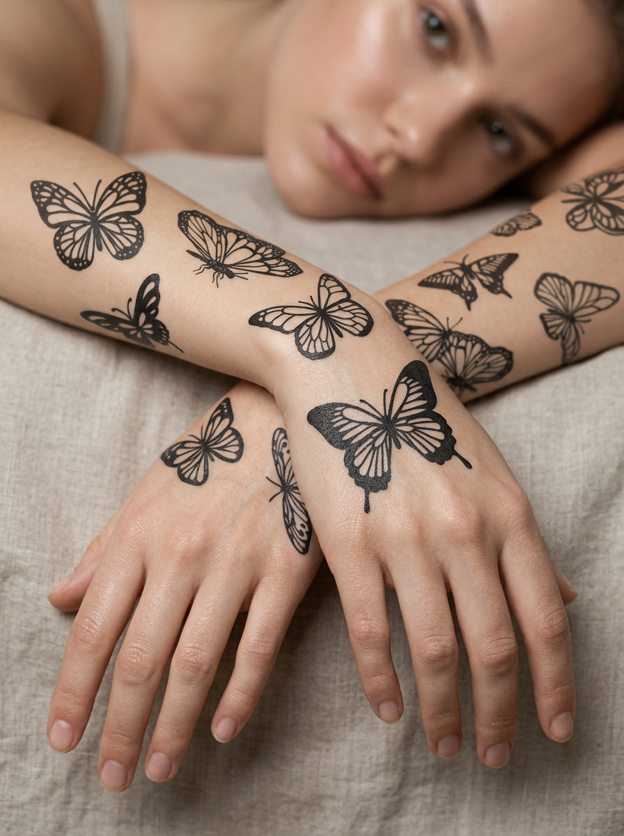 Variation of Butterflies Wings