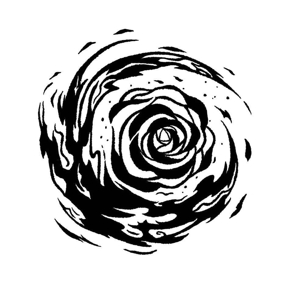 Swirl of Rose (6 Pack) | 3.15 in Ã— 3.15 in.