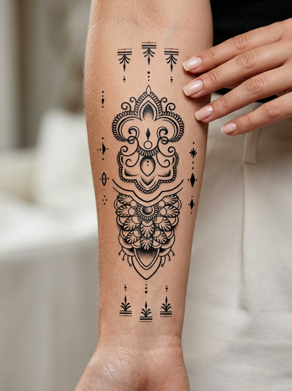 Mandala Henna Ornamental