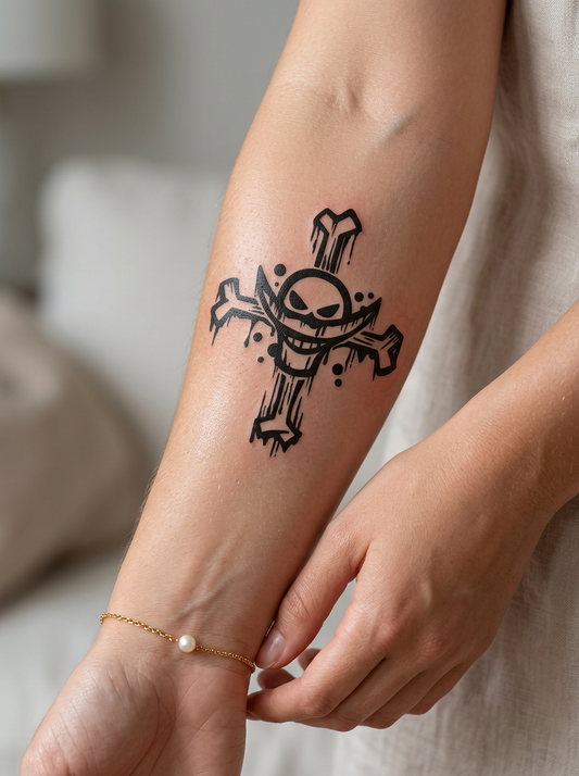 Whitebeard Skull & Crossbones