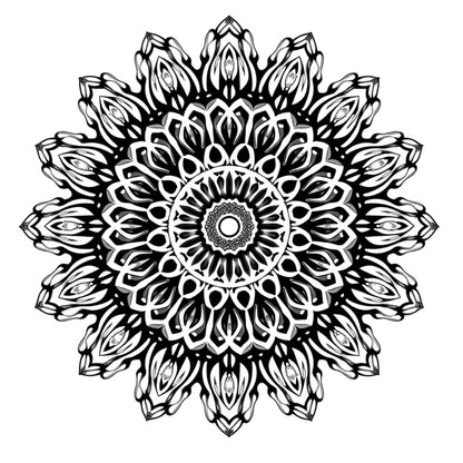 Mandala IV (6 Pack) |  3.15 in Ã— 3.15 in.
