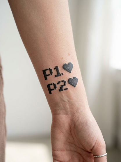 P1 & P2 Gamer Love