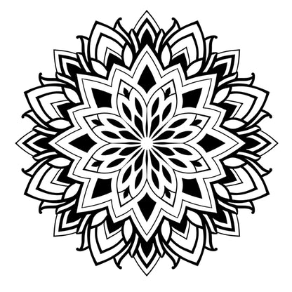 Mandala VI (6 Pack) | 3.15 in × 3.15 in.