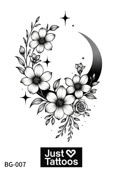 Flower Moon Wreath | 2.76 in × 3.94 in