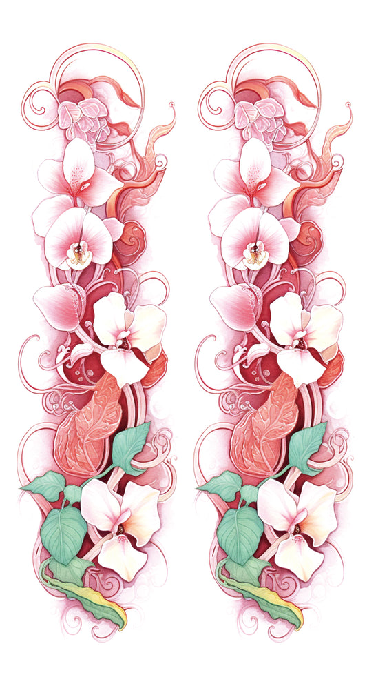 Colored Orchid