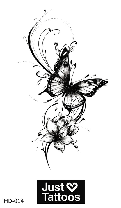 Delicate bloom's Butterfly 2.75x4.75