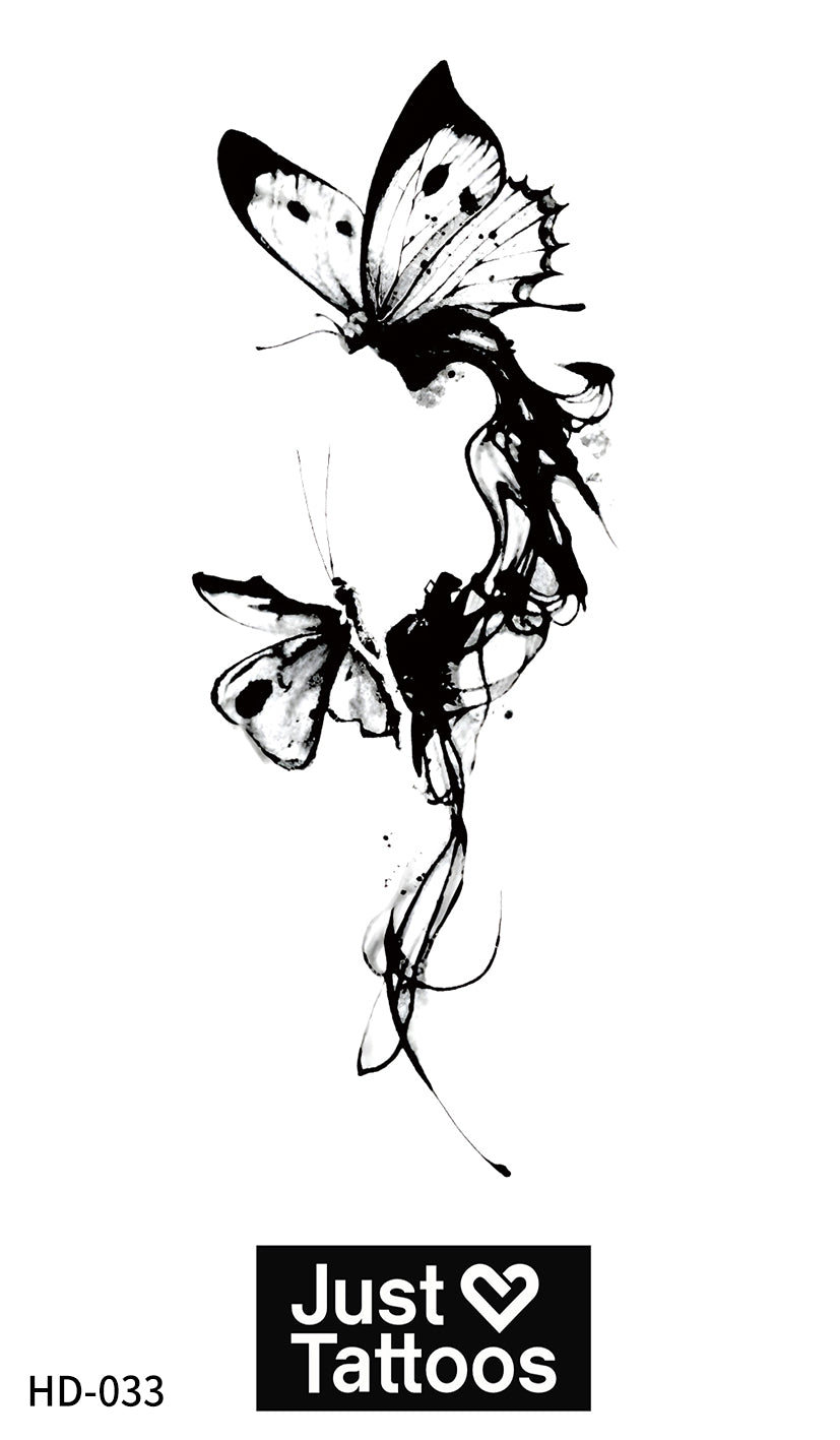 Water Paint Butterfly 2.75x4.75