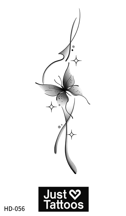 Butterfly Sparkle Tails 2.75x4.75