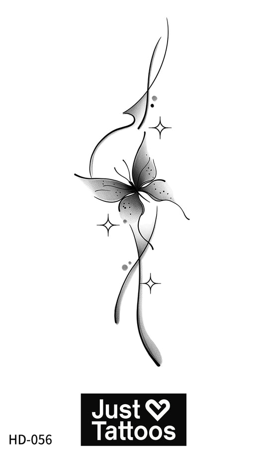 Butterfly Sparkle Tails 2.75x4.75