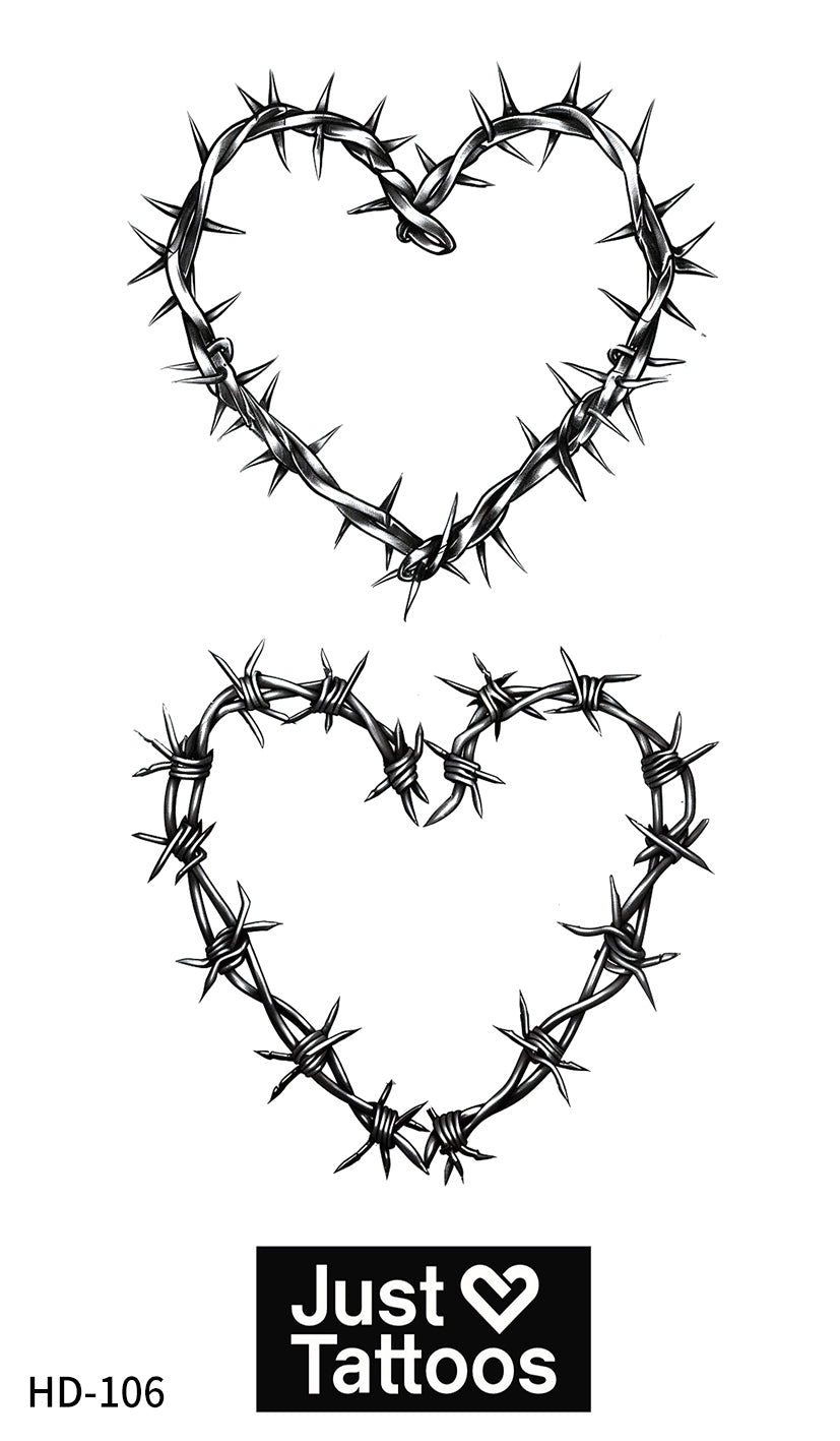 Thorny Hearts 12X7