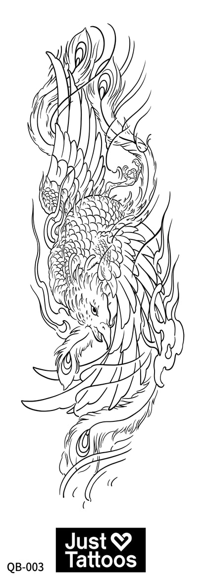 Japanese Dancing Phoenix Art