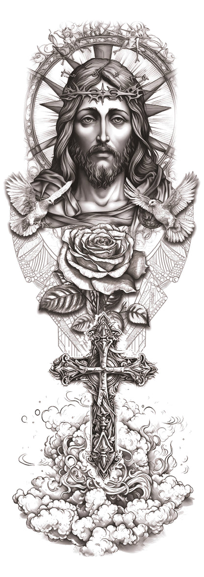 Jesus Christ Neo-Traditional Religious Art