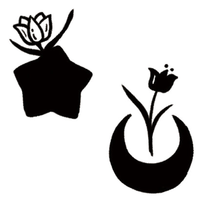 Star & Moon Bloom Duo