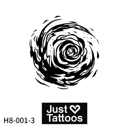 Swirl of Rose (6 Pack) | 3.15 in Ã— 3.15 in.