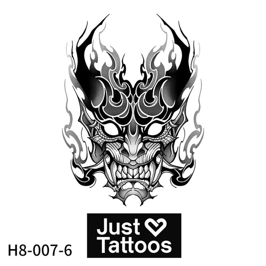 Demon/Oni Mask (6 Pack) | 3.15 in Ã— 3.15 in.